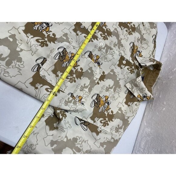 Collection RAWBLUE Shirt Mens XL Button Up Hawaiian Mouse Ghost Shadows - Picture 6 of 15